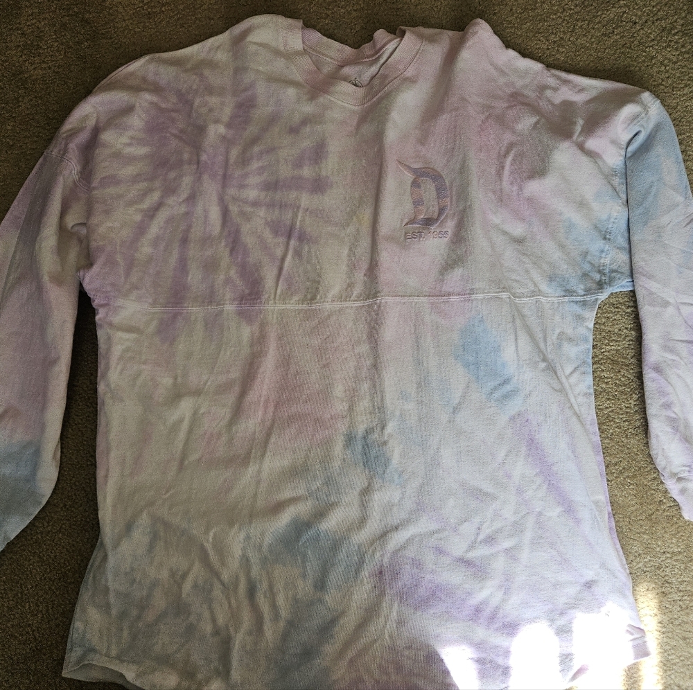 Disney Tie-Dye Long Sleeve Shirt